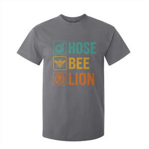Hose Bee Lion Funny Meme Word Pun Retro T Shirt For Kid