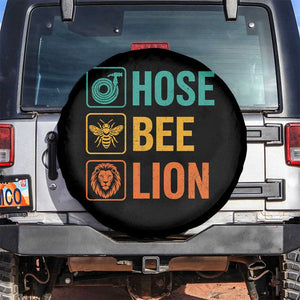 Hose Bee Lion Funny Meme Word Pun Retro Spare Tire Cover