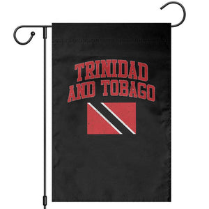 Trinidad And Tobago Athletic Throwback Design Garden Flag Vintage Trinidadian Flag