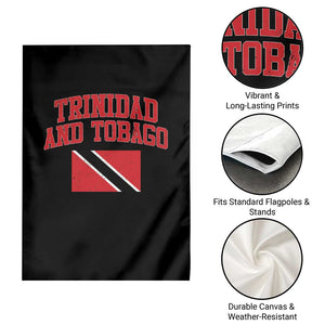 Trinidad And Tobago Athletic Throwback Design Garden Flag Vintage Trinidadian Flag