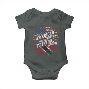 American Grown WIth Trinidad Roots Baby Onesie Proud Trinidadian and Tobagonian Americans