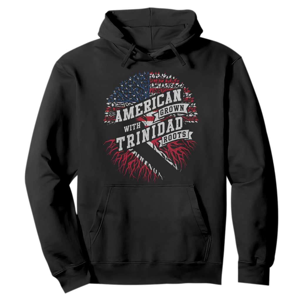American Grown WIth Trinidad Roots Hoodie Proud Trinidadian and Tobagonian Americans