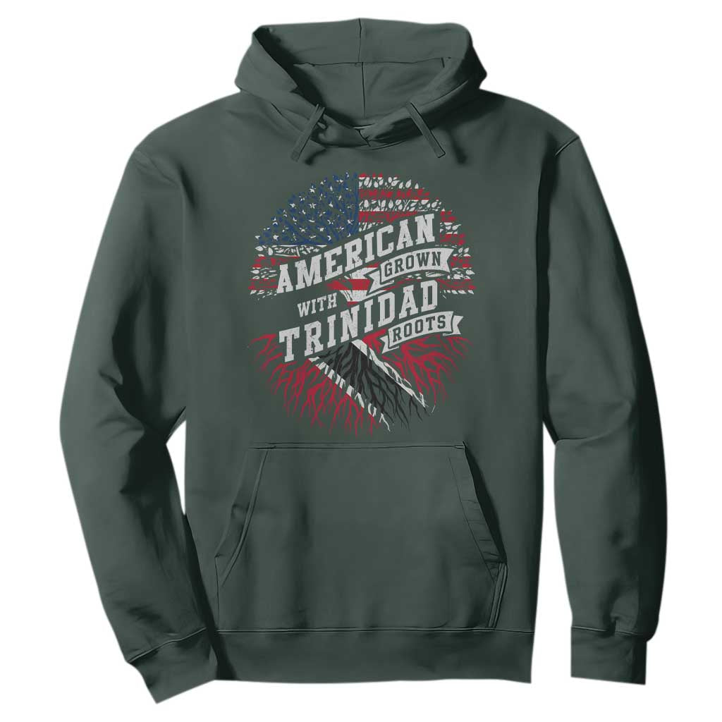 American Grown WIth Trinidad Roots Hoodie Proud Trinidadian and Tobagonian Americans