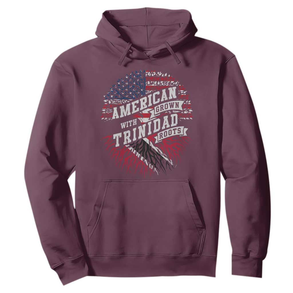 American Grown WIth Trinidad Roots Hoodie Proud Trinidadian and Tobagonian Americans