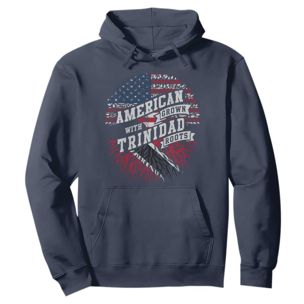American Grown WIth Trinidad Roots Hoodie Proud Trinidadian and Tobagonian Americans
