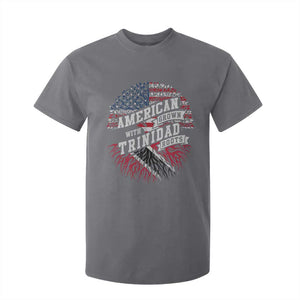 American Grown WIth Trinidad Roots T Shirt For Kid Proud Trinidadian and Tobagonian Americans