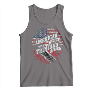American Grown WIth Trinidad Roots Tank Top Proud Trinidadian and Tobagonian Americans