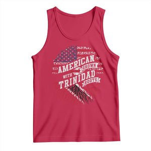 American Grown WIth Trinidad Roots Tank Top Proud Trinidadian and Tobagonian Americans