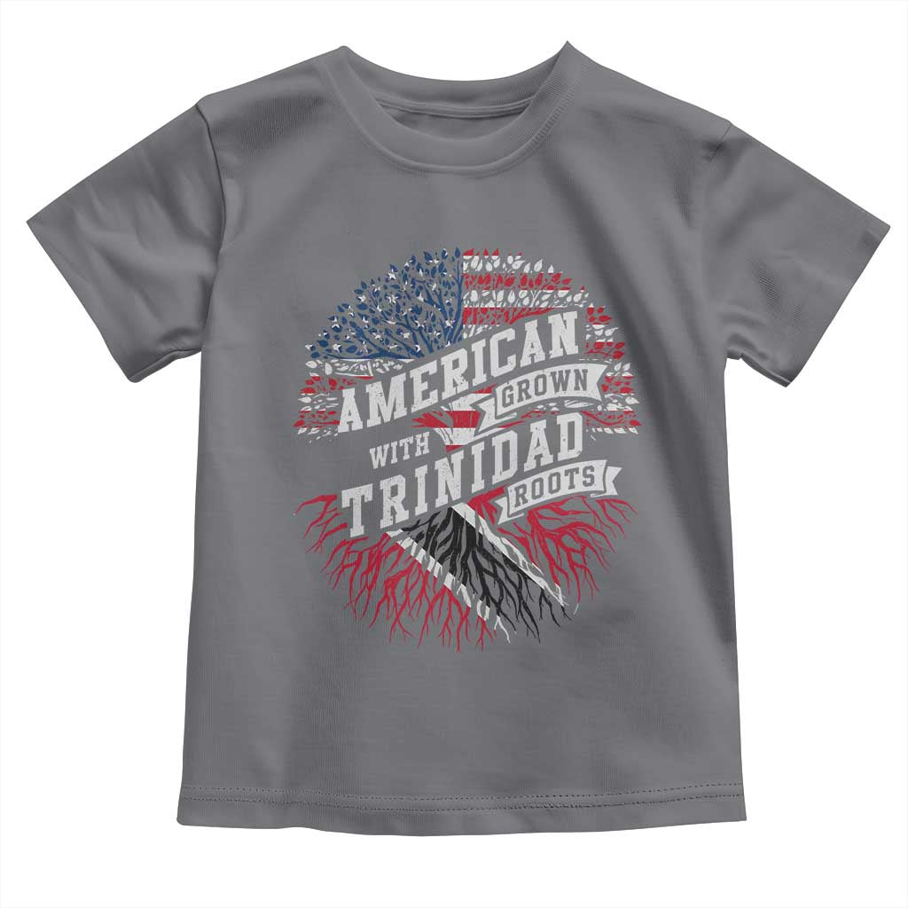 American Grown WIth Trinidad Roots Toddler T Shirt Proud Trinidadian and Tobagonian Americans
