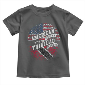 American Grown WIth Trinidad Roots Toddler T Shirt Proud Trinidadian and Tobagonian Americans