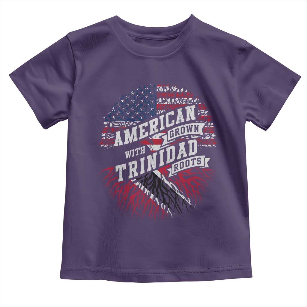 American Grown WIth Trinidad Roots Toddler T Shirt Proud Trinidadian and Tobagonian Americans