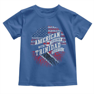 American Grown WIth Trinidad Roots Toddler T Shirt Proud Trinidadian and Tobagonian Americans
