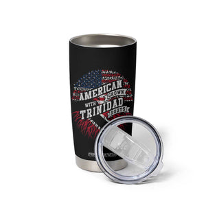 American Grown WIth Trinidad Roots Tumbler Cup Proud Trinidadian and Tobagonian Americans TS11 Print Your Wear