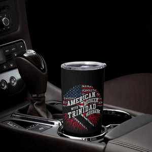 American Grown WIth Trinidad Roots Tumbler Cup Proud Trinidadian and Tobagonian Americans TS11 Print Your Wear
