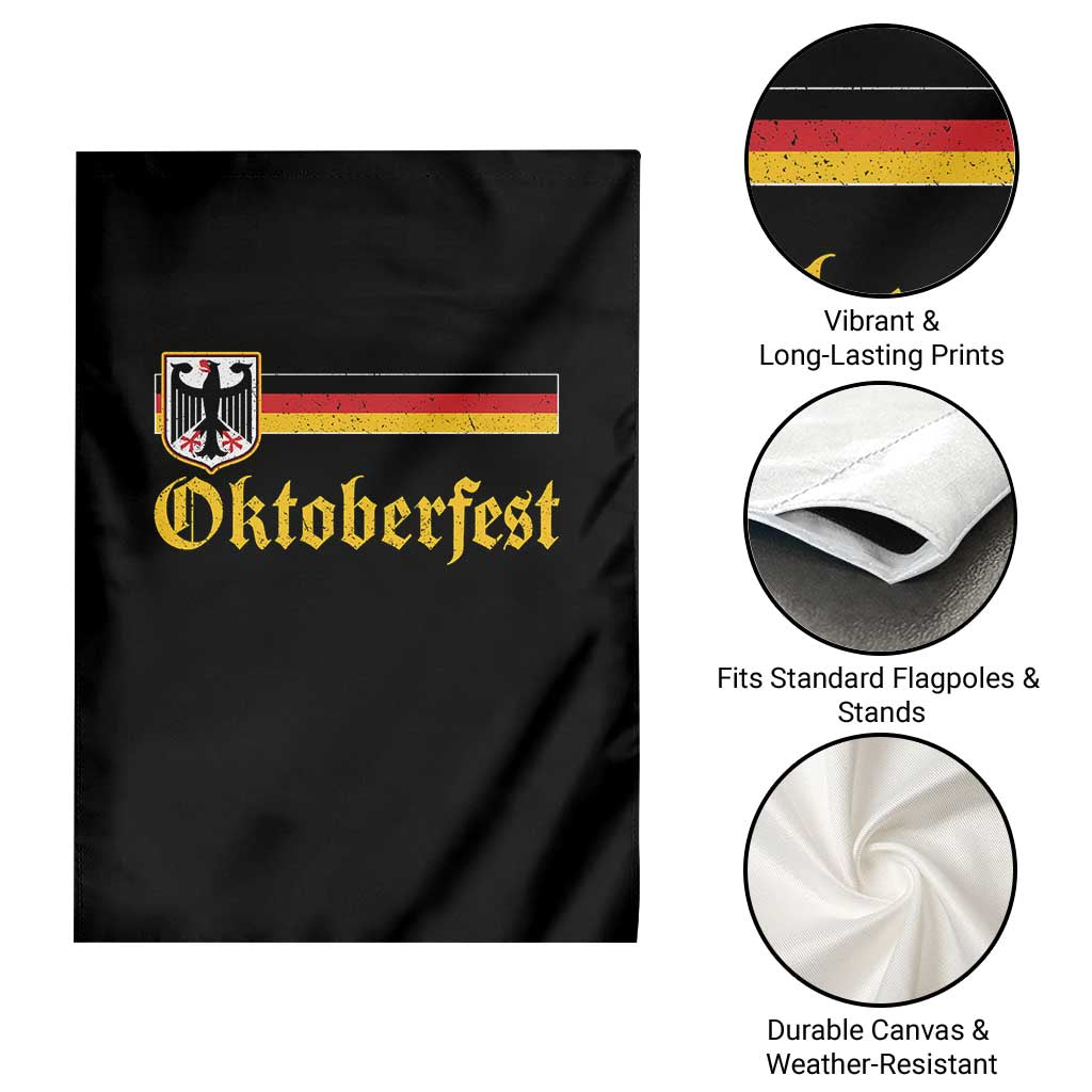 Oktoberfest German Bundesadler Coat of Arms Garden Flag Bavarian Drinking Festival