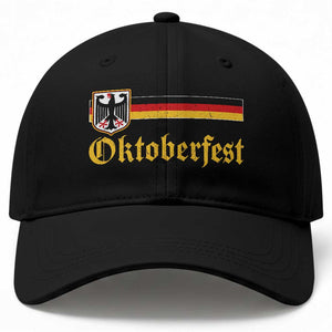 Oktoberfest German Bundesadler Coat of Arms Baseball Cap Bavarian Drinking Festival