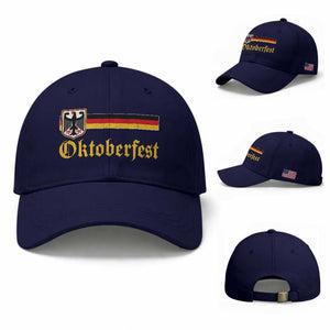 Oktoberfest German Bundesadler Coat of Arms Baseball Cap Bavarian Drinking Festival
