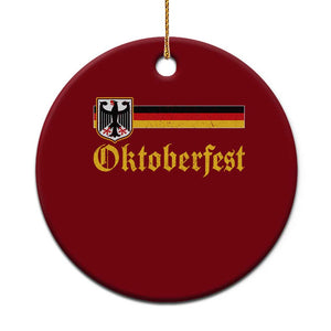 Oktoberfest German Bundesadler Coat of Arms Ceramic Ornament Bavarian Drinking Festival