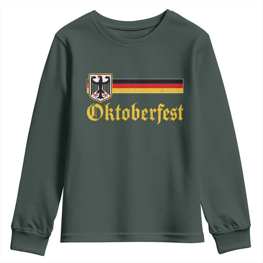 Oktoberfest German Bundesadler Coat of Arms Youth Sweatshirt Bavarian Drinking Festival