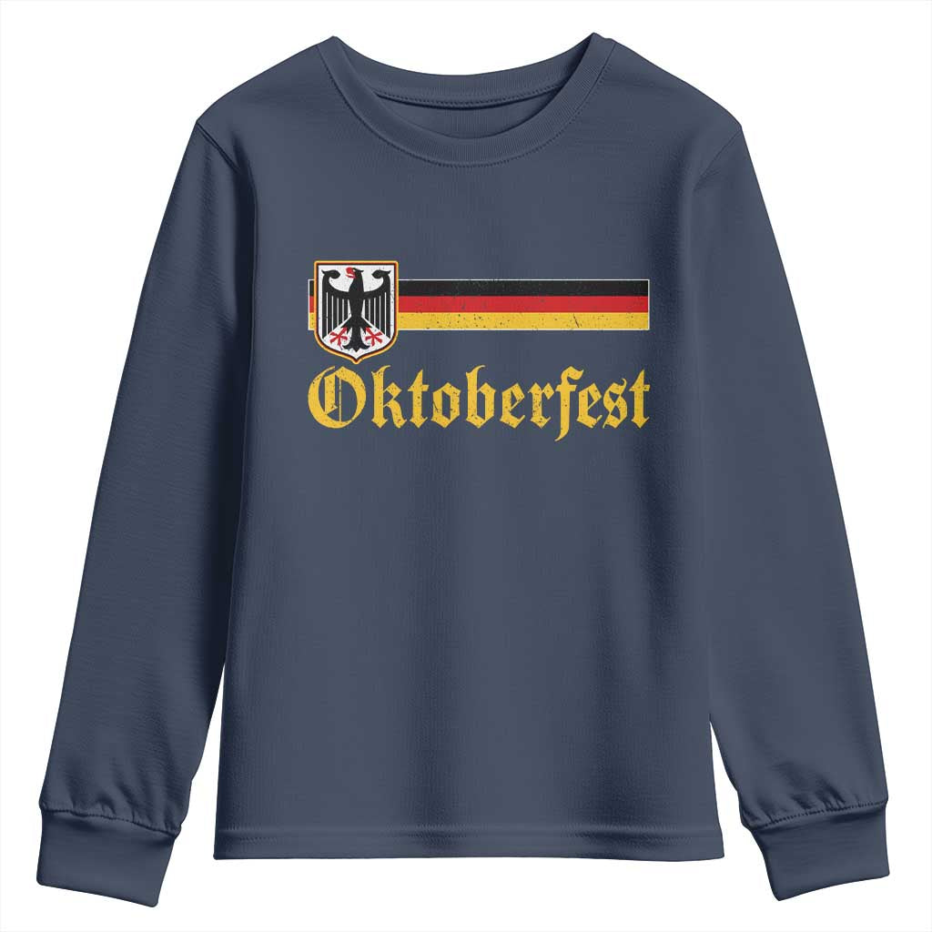 Oktoberfest German Bundesadler Coat of Arms Youth Sweatshirt Bavarian Drinking Festival