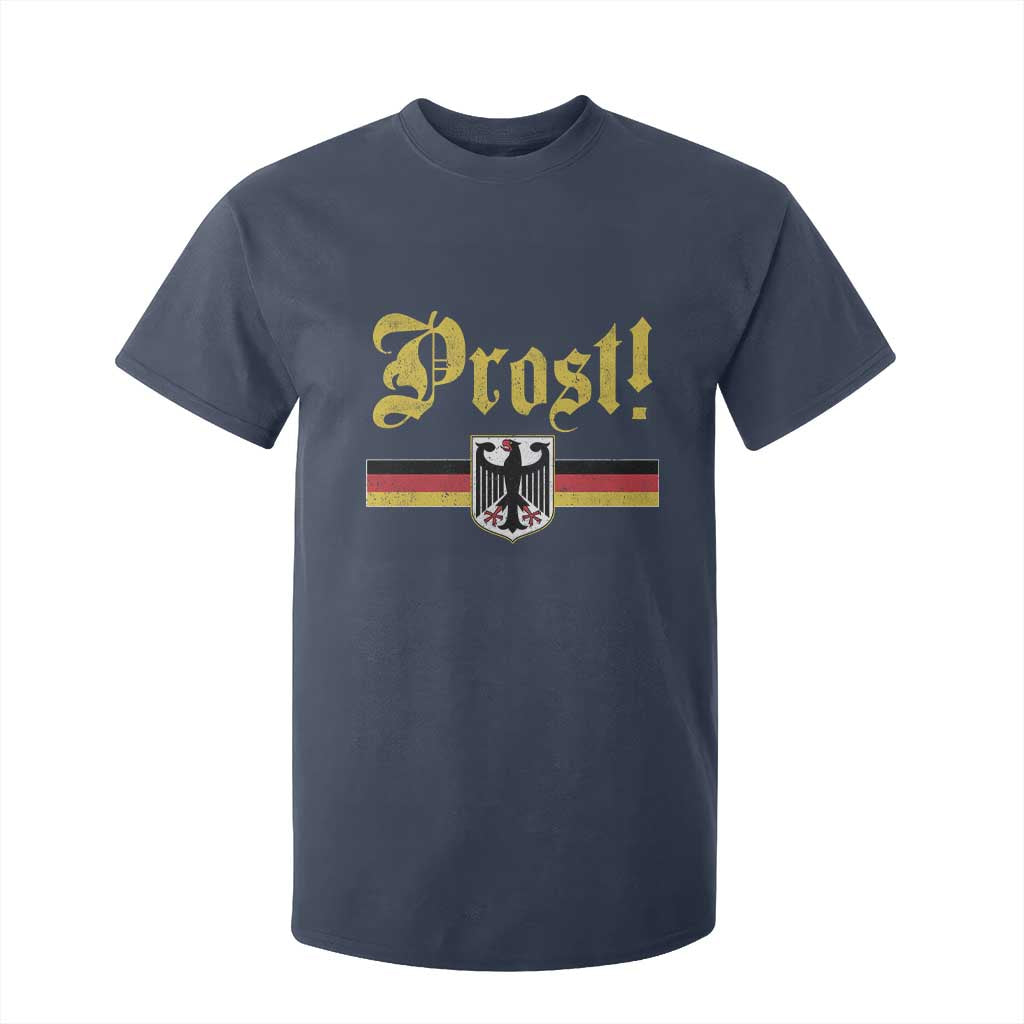 Prost Oktoberfest Beer Drinking T Shirt For Kid German Flag Bundesadler Coat of Arms