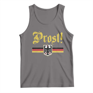 Prost Oktoberfest Beer Drinking Tank Top German Flag Bundesadler Coat of Arms