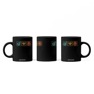 Hose Bee Lion Icons Funny Meme Retro Coffee Mug