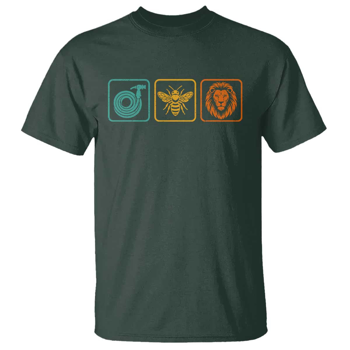 Hose Bee Lion Icons Funny Meme Retro T Shirt