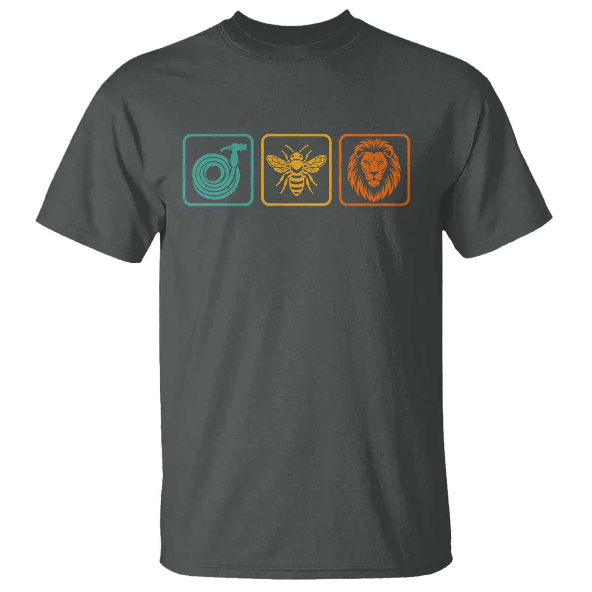 Hose Bee Lion Icons Funny Meme Retro T Shirt