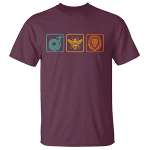 Hose Bee Lion Icons Funny Meme Retro T Shirt