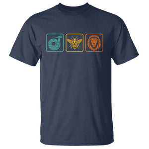 Hose Bee Lion Icons Funny Meme Retro T Shirt