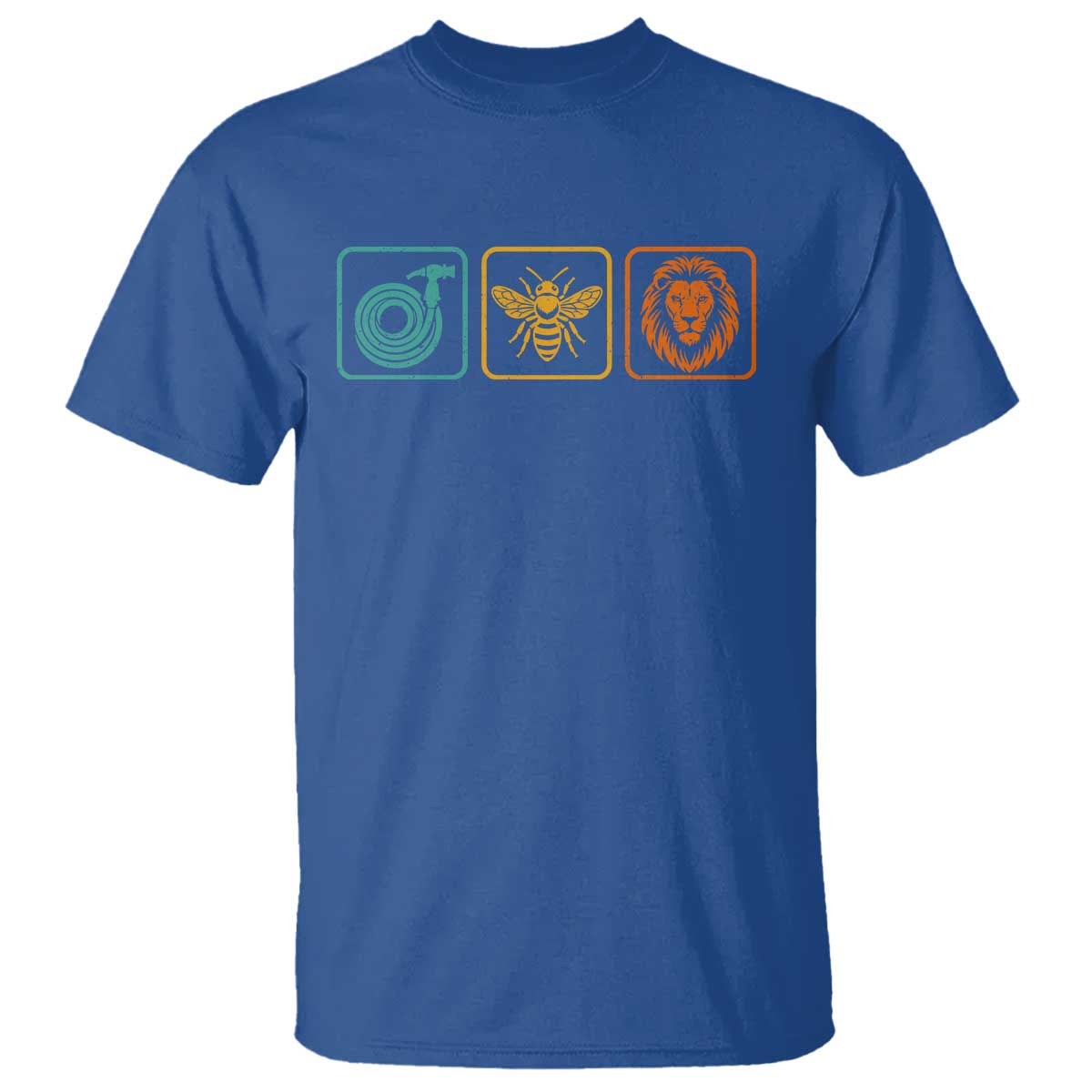 Hose Bee Lion Icons Funny Meme Retro T Shirt