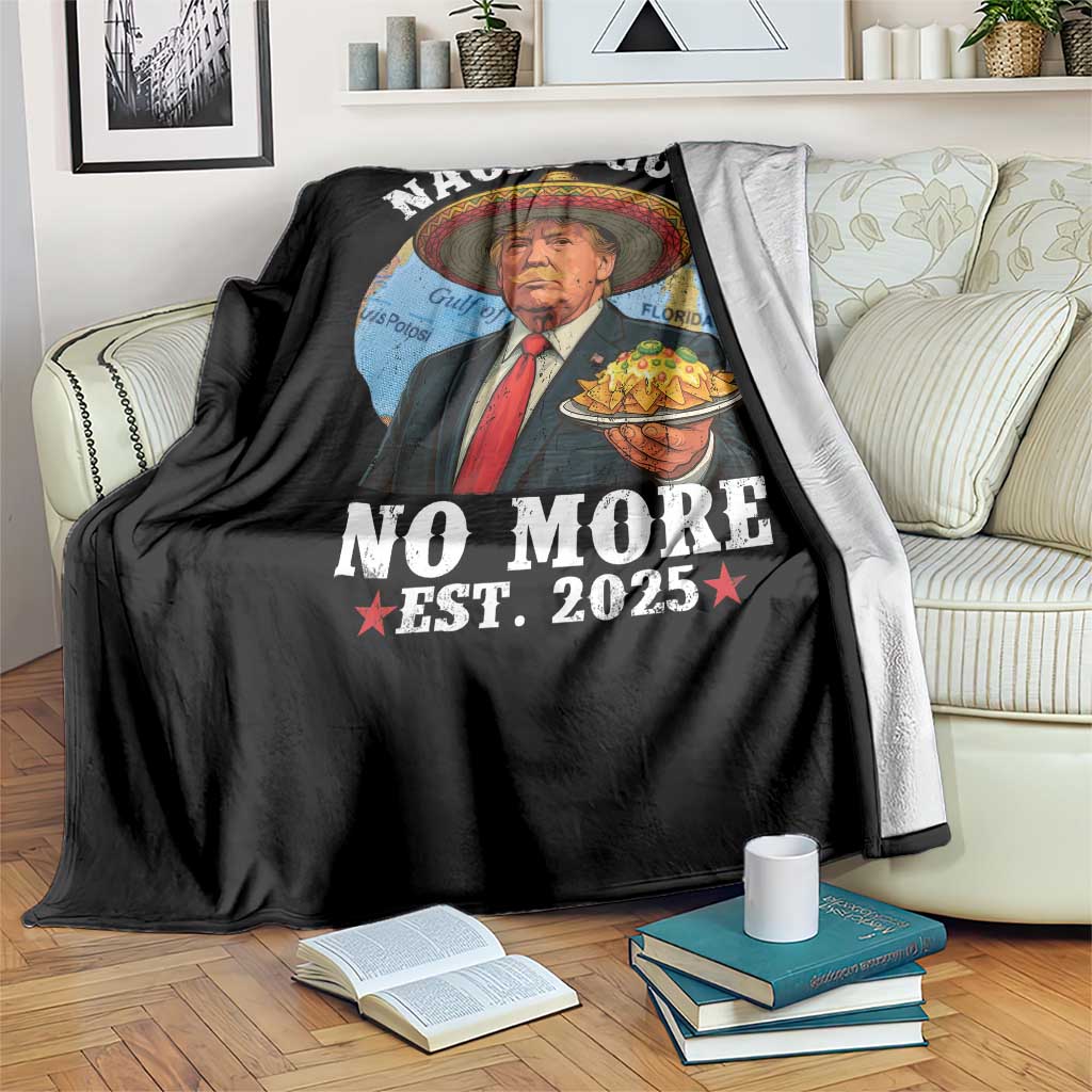 Funny Trump Nacho Gulf No More Throw Blanket Political Satire TS11 Print Your Wear