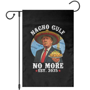 Funny Trump Nacho Gulf No More Garden Flag Political Satire TS11 Black Print Your Wear