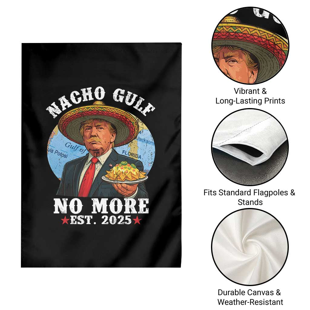 Funny Trump Nacho Gulf No More Garden Flag Political Satire TS11 Print Your Wear
