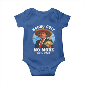 Funny Trump Nacho Gulf No More Baby Onesie Political Satire TS11 Royal Blue Print Your Wear