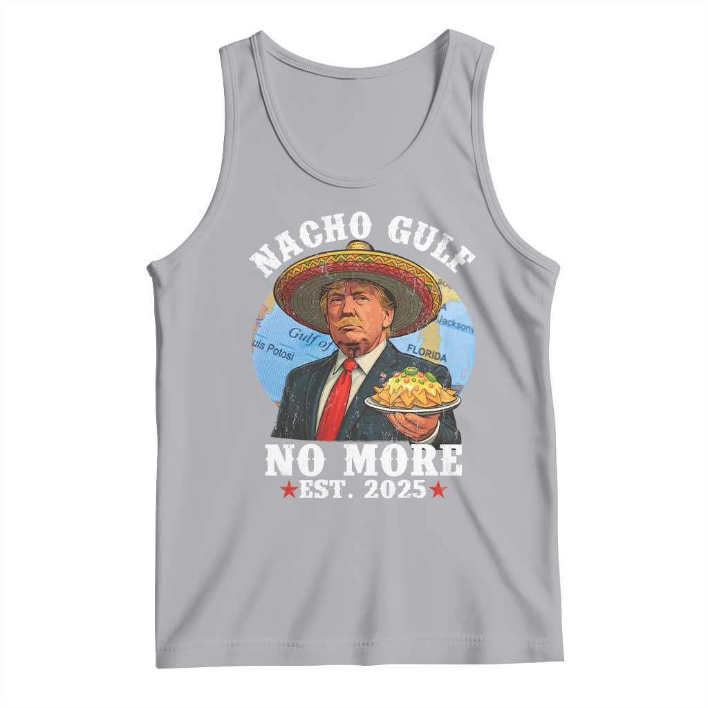 Funny Trump Nacho Gulf No More Tank Top Political Satire TS11 Athletic Heather Print Your Wear