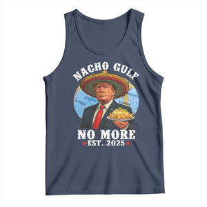 Funny Trump Nacho Gulf No More Tank Top Political Satire TS11 Navy Print Your Wear