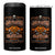 Halloween Jack O Lantern 4 in 1 Can Cooler Tumbler Scary Skull Pumpkin Face TS11 One Size: 16 oz Black Print Your Wear