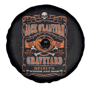 Halloween Jack O Lantern Spare Tire Cover Scary Skull Pumpkin Face TS11 Print Your Wear