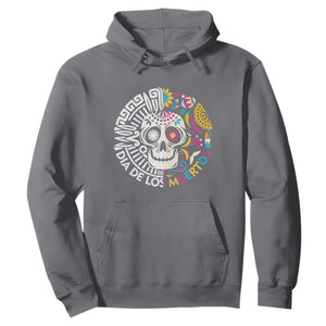 Day Of The Dead Hoodie Dia De Los Muertos Sugar Skull Mexican TS11 Charcoal Print Your Wear