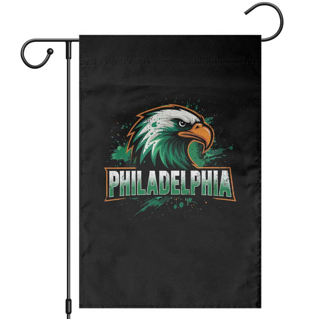 PFE Football Lover Garden Flag Vintage Green Splash Sport Fan Game Day TS11 Black Print Your Wear