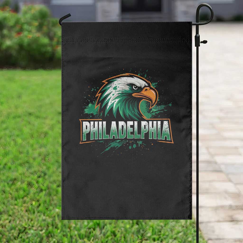 PFE Football Lover Garden Flag Vintage Green Splash Sport Fan Game Day TS11 Print Your Wear