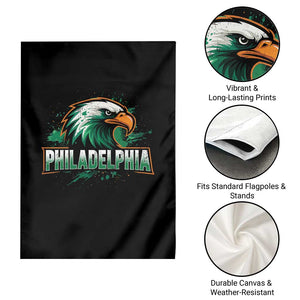PFE Football Lover Garden Flag Vintage Green Splash Sport Fan Game Day TS11 Print Your Wear