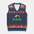 Philadelphia Fan V-Neck Knit Sweater Vest Eagles Sport Philly Fan TS11 Navy Red Print Your Wear