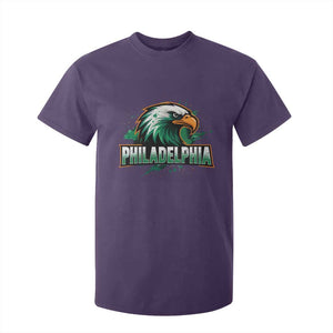 PFE Football Lover T Shirt For Kid Vintage Green Splash Sport Fan Game Day TS11 Purple Print Your Wear