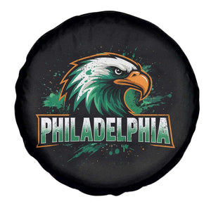 PFE Football Lover Spare Tire Cover Vintage Green Splash Sport Fan Game Day TS11 Print Your Wear