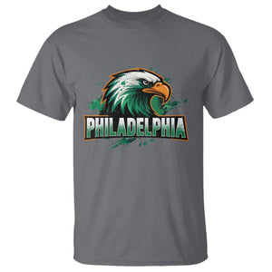 Philadelphia Fan T Shirt Eagles Sport Philly Fan TS11 Charcoal Print Your Wear