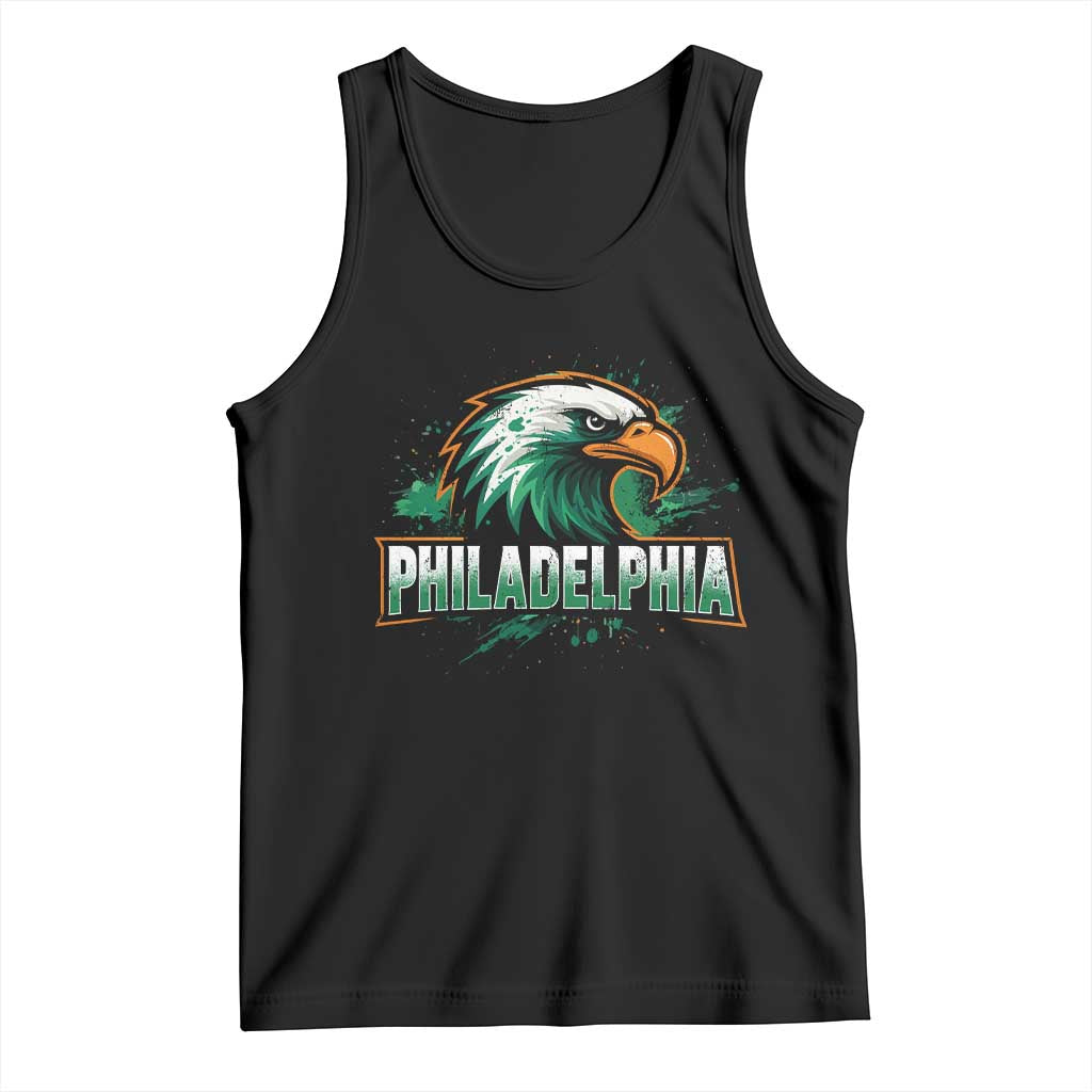 Philadelphia Fan Tank Top Eagles Sport Philly Fan TS11 Black Print Your Wear