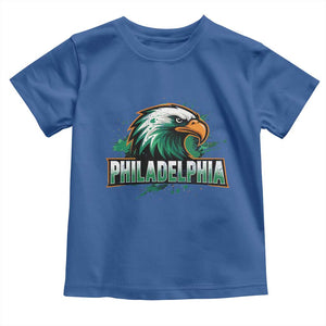 Philadelphia Fan Toddler T Shirt Eagles Sport Philly Fan TS11 Royal Blue Print Your Wear